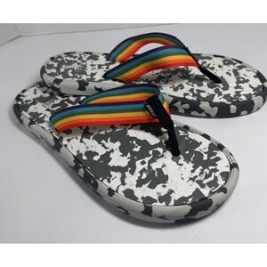 REI CO-OP Rainbow Pride Unisex Thong Sandals Women's 11 Men's 10 New